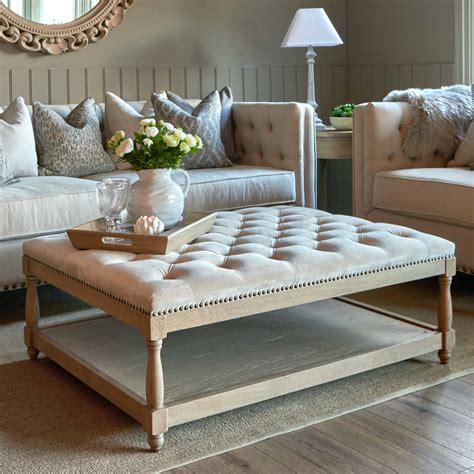 Ottoman Coffee Tables | Upholstered Coffee Tables – La Residence Interiors