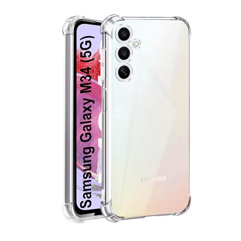 CEDO Samsung Galaxy M34 / F34 (5G) Bumper Case | Soft Jel Flexible Thin ...