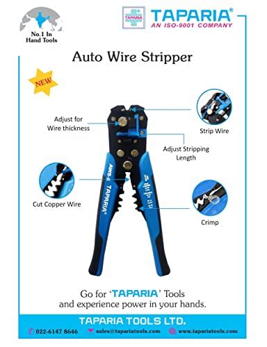 Taparia AUTO WIRE STRIPPER & CUTTER AWS8 - Price History