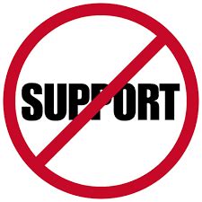 Image result for No Support System