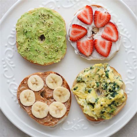 Best Bagel Toppings (Easy and Healthy) - MJ and Hungryman