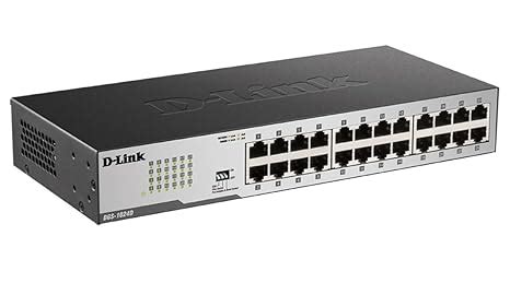 D-Link DGS-1024C 24-Port Gigabit Unmanaged Desktop/Rackmount Switch ...