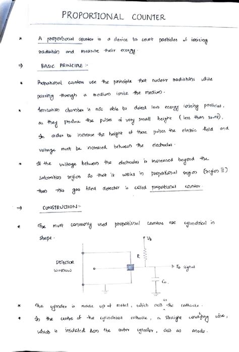 Proportional Counter Overview: Principles and Applications - Studocu