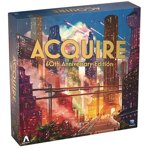 Renegade Game Studio Acquire 60th Anniversary Edition Deluxe Components ...