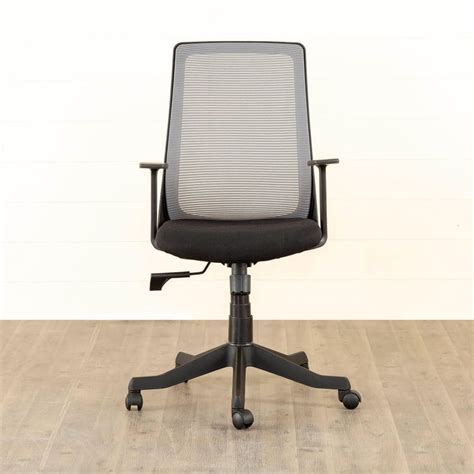 Buy Helios Olivia Grey Medium Back Office Chair from Home Centre at ...