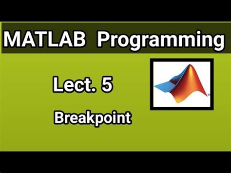 Image result for Breakpoint MATLAB