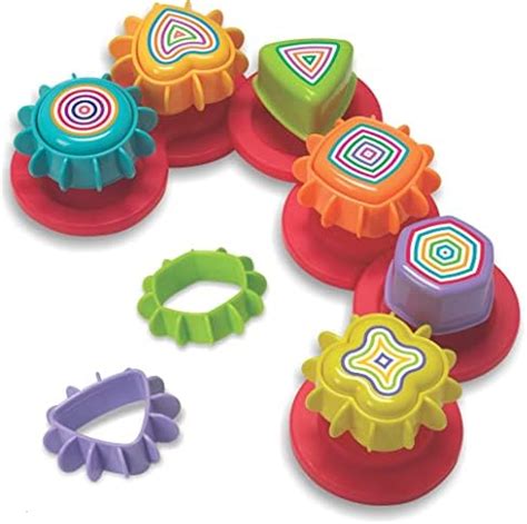 PLUSPOINT Gear Shape Spinning Toy Spinning Joy Toy for Kids Shape N ...