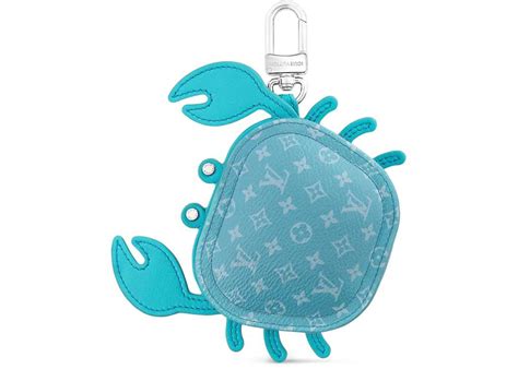 Louis Vuitton Lv Crab Bag Charm Blue Price in India | Culture Circle