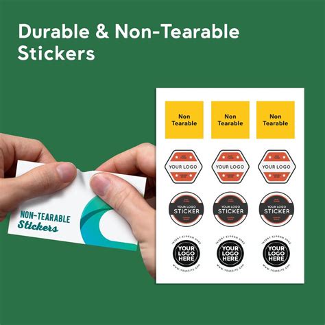 Non Tear & Water Resistant (PET Labels) – Kraftix Digital