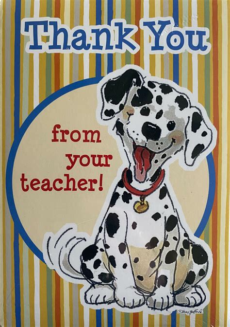 “Thank You From Your Teacher” Teacher Cards: 36 Postcards Per Package ...