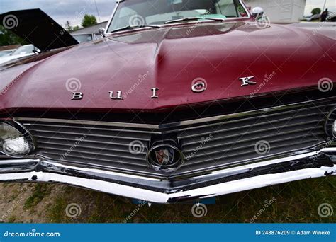 Classic Red Buick Skylark at the Memory Lane Car Show in Baraboo on ...