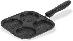 Swarambh Non Stick Mini Grill Tawa Uttapam Tawa Multi Snack Maker 4 in ...