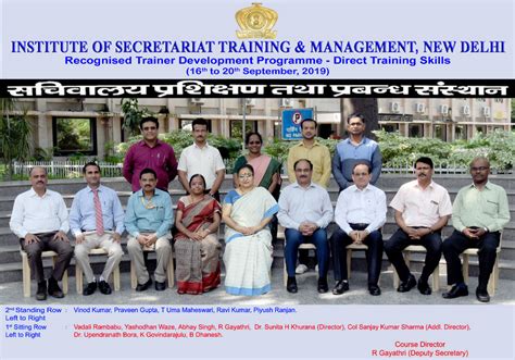 Course Photos- Course Photos(2019-20) Institute of Secretariat Training ...