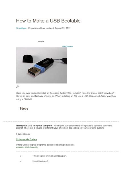 Bootable USB Tutorial 的图像结果