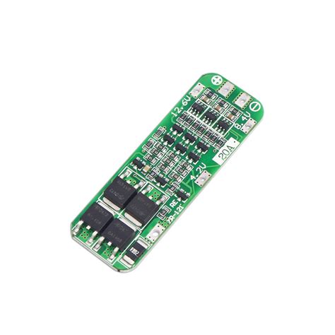 12.6V BMS 3S 20A 18650 Lithium Battery Management Board