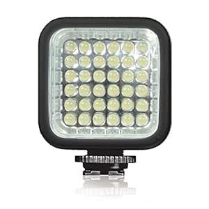 Sima SL-100LX Rechargeable Lithium LED Video Light Dimmable (Black ...