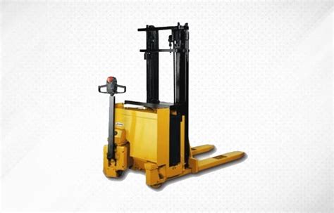 EJC 15 / 17 - Electric Pedestrian Operated Stacker | Root Machinery LLP
