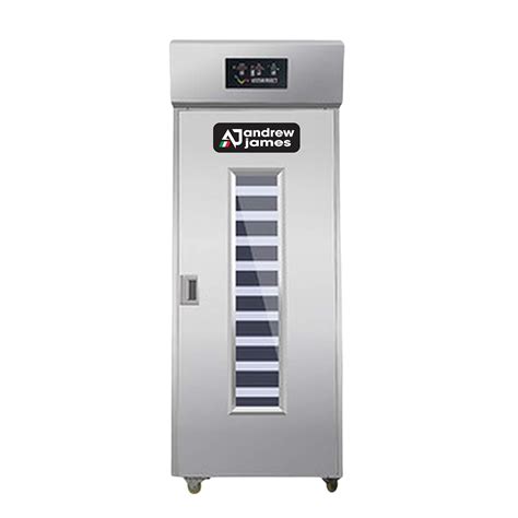 Andrew James Single Door 8 Trays Fermentation Dough Proofer Bakery ...
