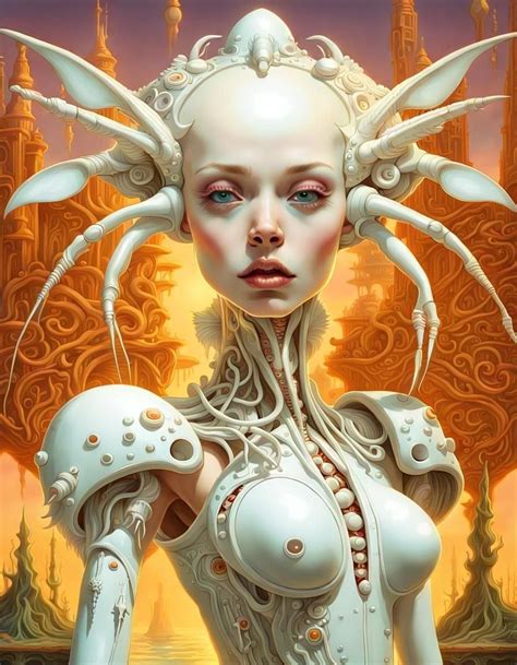 Image result for Alien Cyborg Dolls