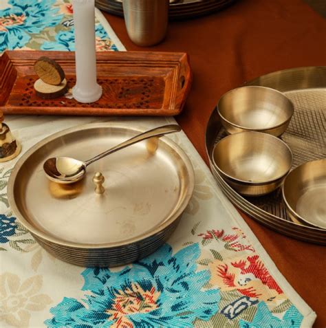 Bronze/Kansa Serving Bowl Set - Casserole – Kansyam Metalex