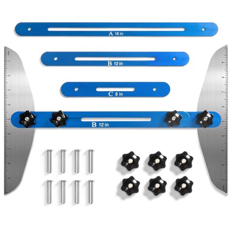 Buy सीढ़ी चलने टेम्पलेट उपकरण - स्केल के साथ सीढ़ी चलना, लेआउट शेल्फ के ...