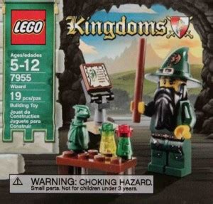 LEGO Kingdoms Mini Figure Set #7955 Wizard - Kingdoms Mini Figure Set ...