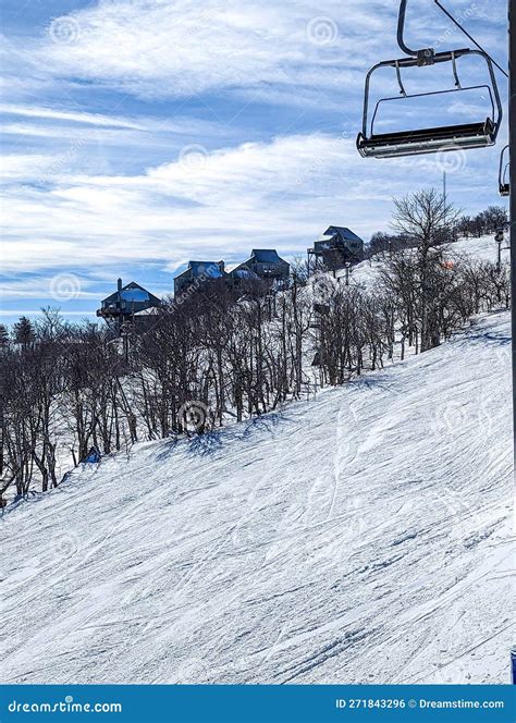 Landscapes and Winter Scenes at Beech Mountain North Carolina Stock ...