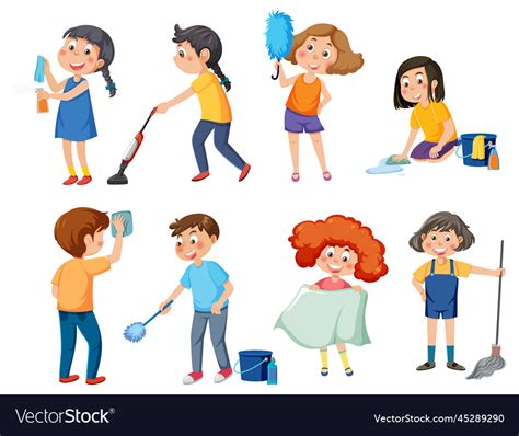 Keeping Clean Cartoon 的图像结果