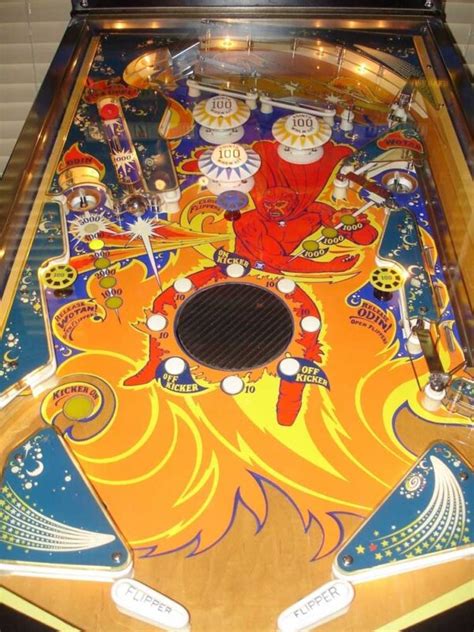 Image result for Fireball Pinball Machine