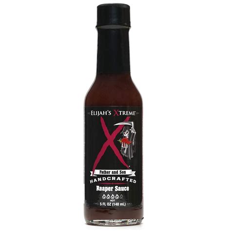 Amazon.com : Elijah's Xtreme Hot Sauce (Elijah’s Xtreme Reaper Hot Sauce) : Grocery & Gourmet Food