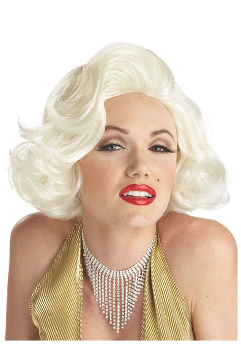 Adult Marilyn Monroe Classic Retro Costume Wig