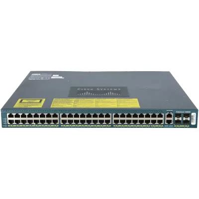 Cisco WS-C4948E Catalyst 4900 48x Gigabit Ethernet Managed Switch