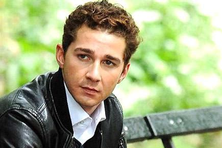 Shia LaBeouf borrows cigarette from fan