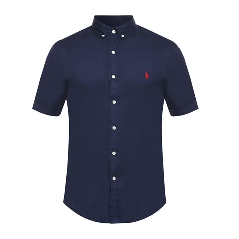 Buy Polo Ralph Lauren Navy Solid Casual Shirt Online - 582803 | The ...