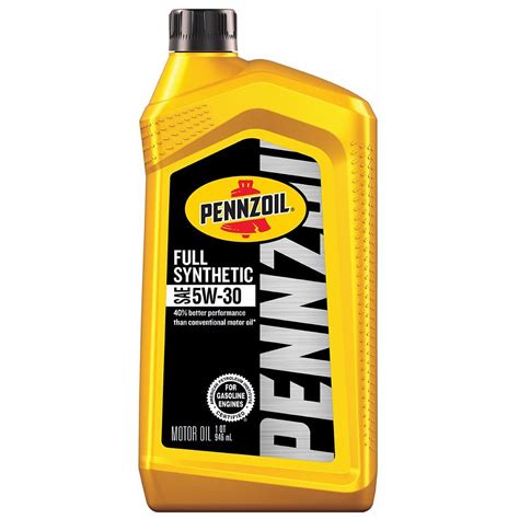 Pennzoil Full Synthetic 5W30 Motor Oil | Walgreens