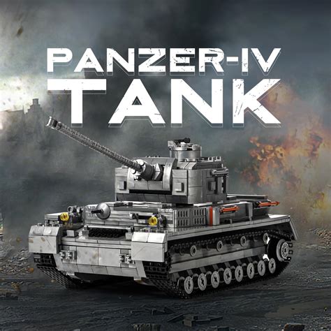 DAHONPA Panzer-Ⅳ Tank Army Building Block(1328 India | Ubuy