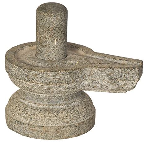 Exotic India Shiva Linga Carved in Hard Granite - Hard Granite (Crafted ...