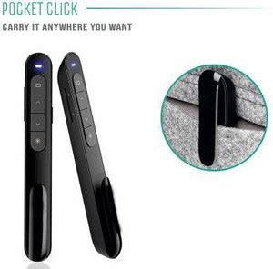 Jihaan Presenter Remote Control Laser Pointer/Pen, with USB Receiver ...