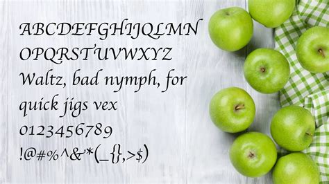 Apple Chancery Font Free Download