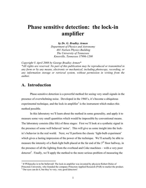 Image result for Phase Sensitive Detection