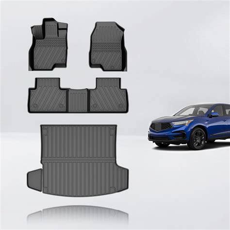 TTX LIGHTING Floor Mats & Cargo Liner for Acura RDX 2019-2025 2026 ...