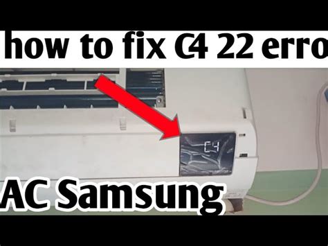 Samsung AC Error Code 的图像结果