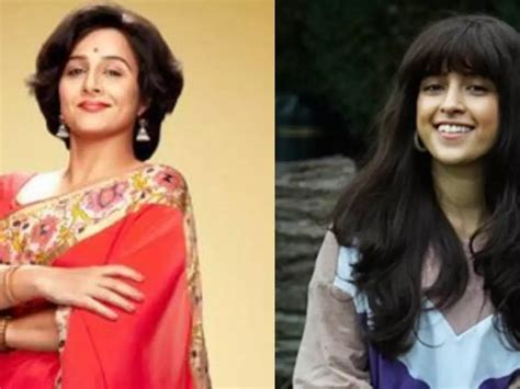 Sanya Malhotra Unveils Her First Look As Vidya Balan's Daughter In ...