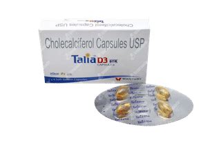Talia D3 60k Capsule 4: Uses, Side Effects, Price & Substitutes