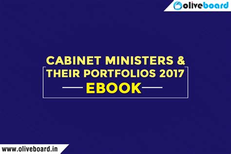 Cabinet Ministers and Their Portfolios: Static GK eBook Free Download