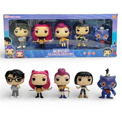 Kpop Demon Hunters Toys Dolls/figurines, K-Pop Demon Hunters toys Anim ...