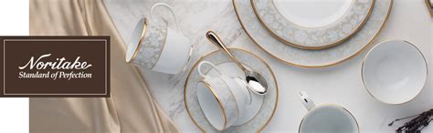 Noritake Japan Porcelain Cup and Saucer Set of 6 for Tea, 24K Gold, 12 ...