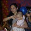 Manyata Dutt with her kid at Hamleys birthday bash, celebrated at ...