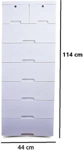 The Tickle Toe 8-Drawer for Kids | Flower Print Wardrobe & Organizer ...