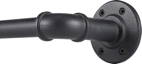 Roiglori Rustic Industrial Curtain Rod for Windows 66-120 India | Ubuy